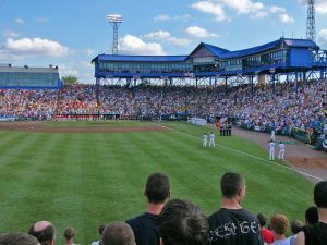 The College Baseball World Series takes place in June. 